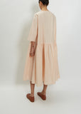 Low Gathered Waist Dress
