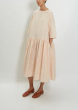 Low Gathered Waist Dress
