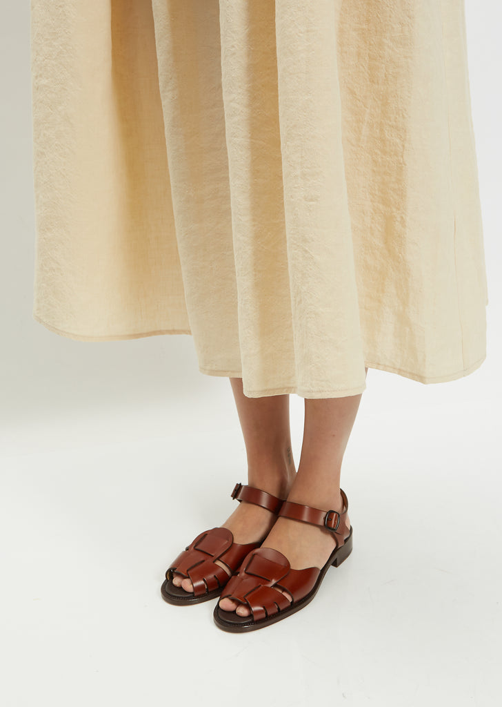 Ancora Sandal — Tan