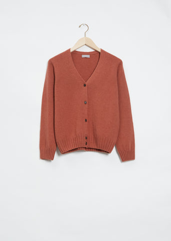 Seamless V-Neck Cardigan