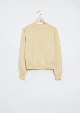 Short Classic Cashmere Crewneck