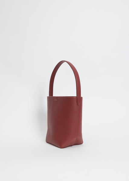 The Row North South Park Tote in Terracotta Red