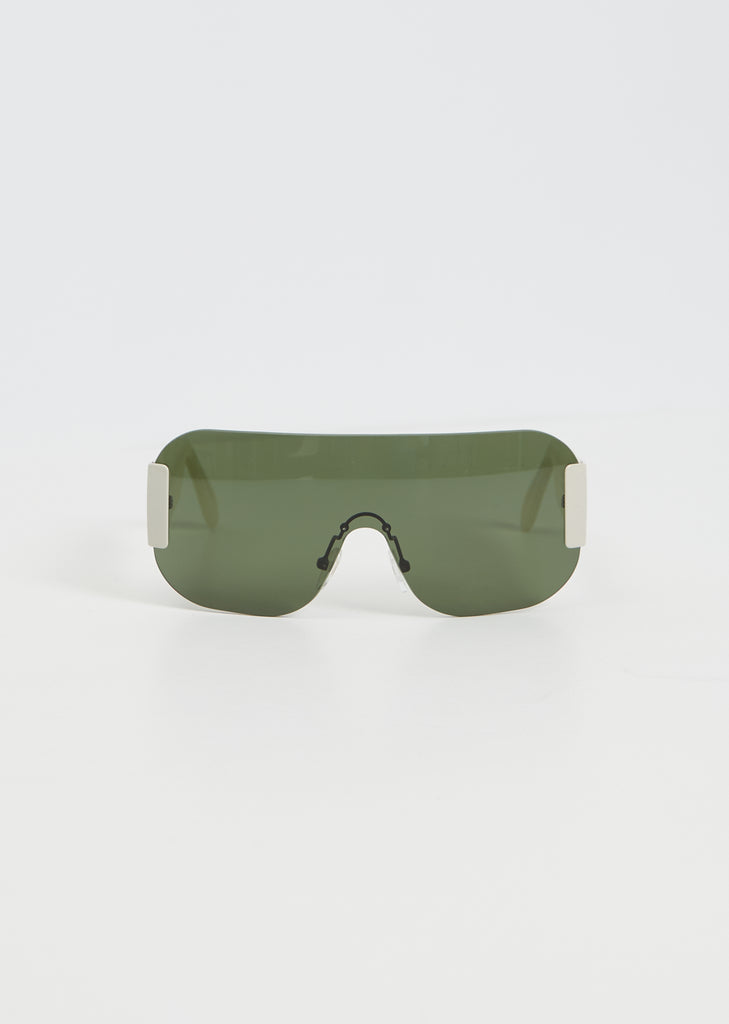 Avatar Shield Sunglasses — Ivory