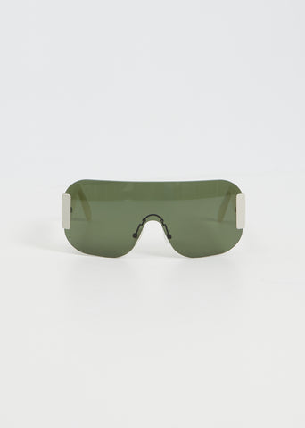 Avatar Shield Sunglasses — Ivory