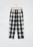 Cotton Check Trouser