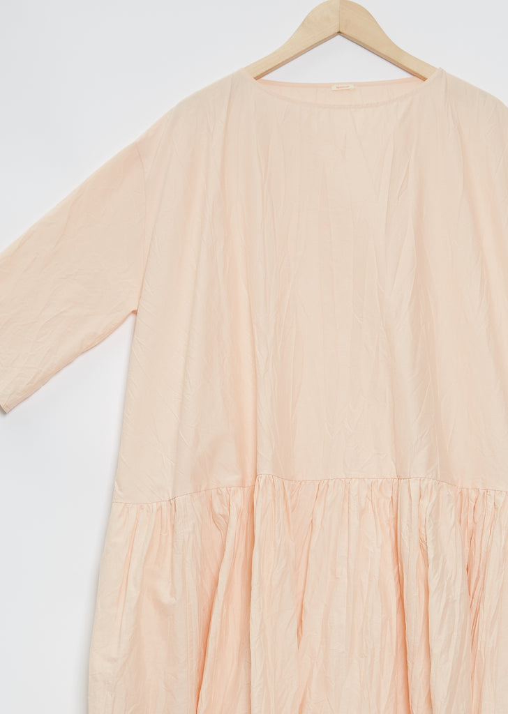 Low Gathered Waist Dress
