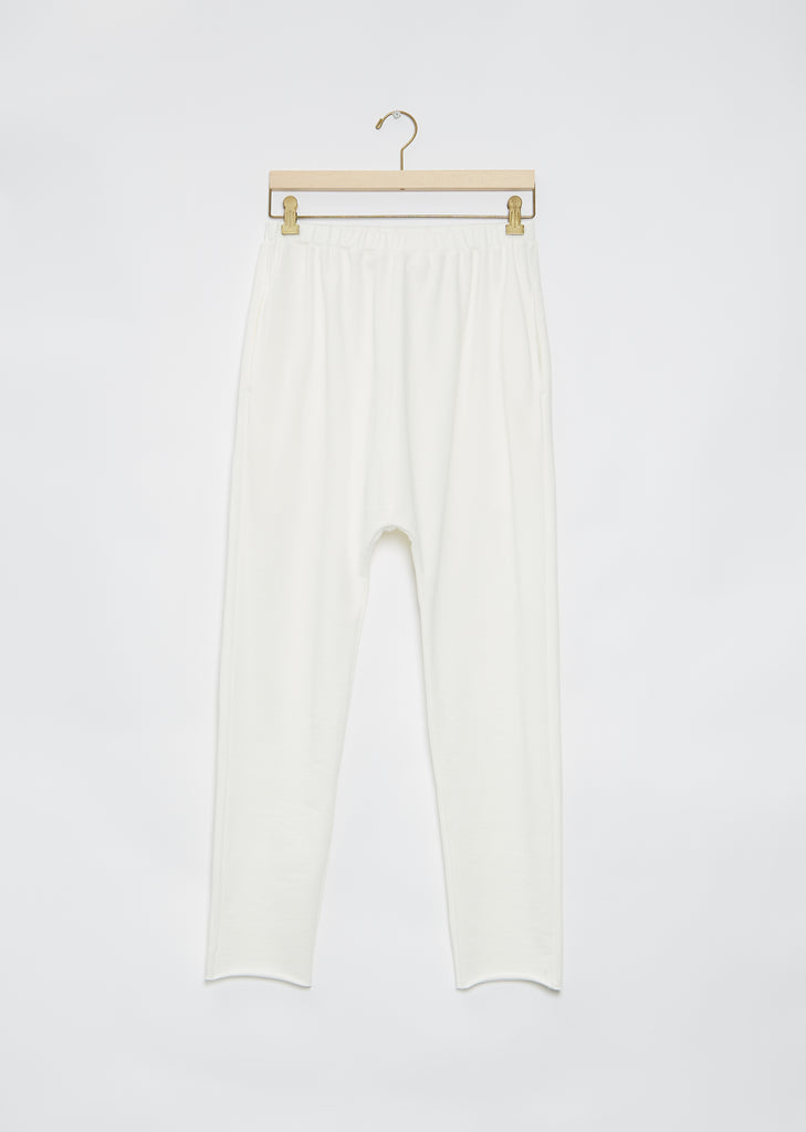 Drop Crotch Pants — White