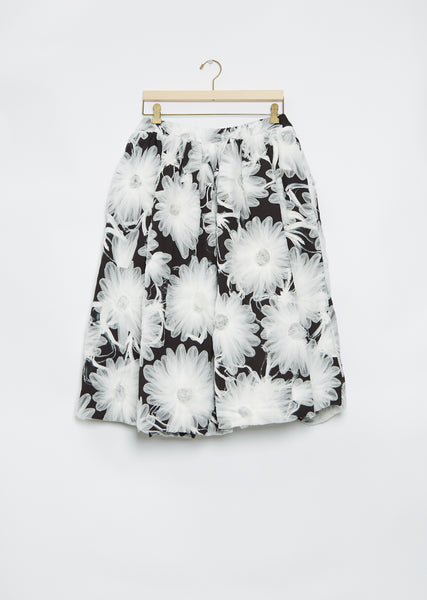 14ss comme des garcons flower skirt 変形
