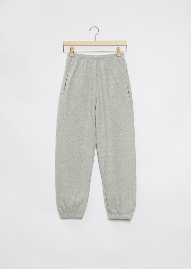 Studio Cotton Sweatpant — Grey Marl