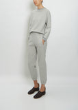 Studio Cotton Sweatpant — Grey Marl