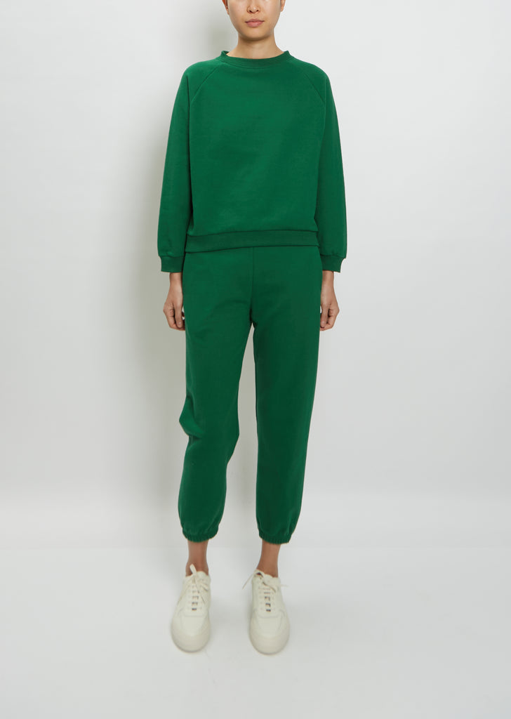 Studio Sweatshirt — Collegiate Green