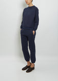 Studio Cotton Sweatshirt — Dark Denim