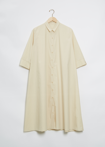 Button Up A-Line Dress