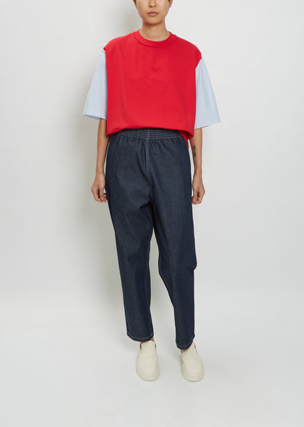 Grandma Pants — Navy – La Garçonne