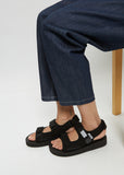 WAS-V-SD Sandals — Black
