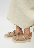 WAS-V-SD Sandals — Light Beige