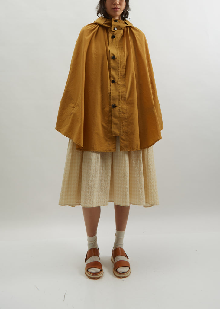 Rain Cape — Yellow Ochre