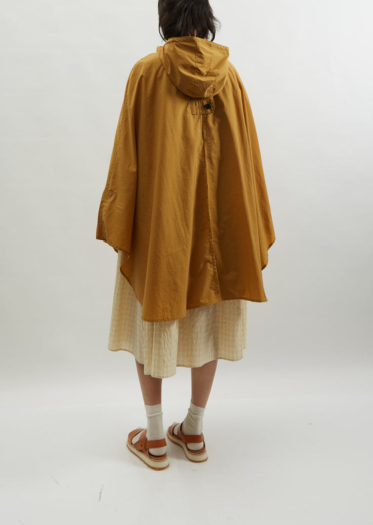 Rain Cape — Yellow Ochre