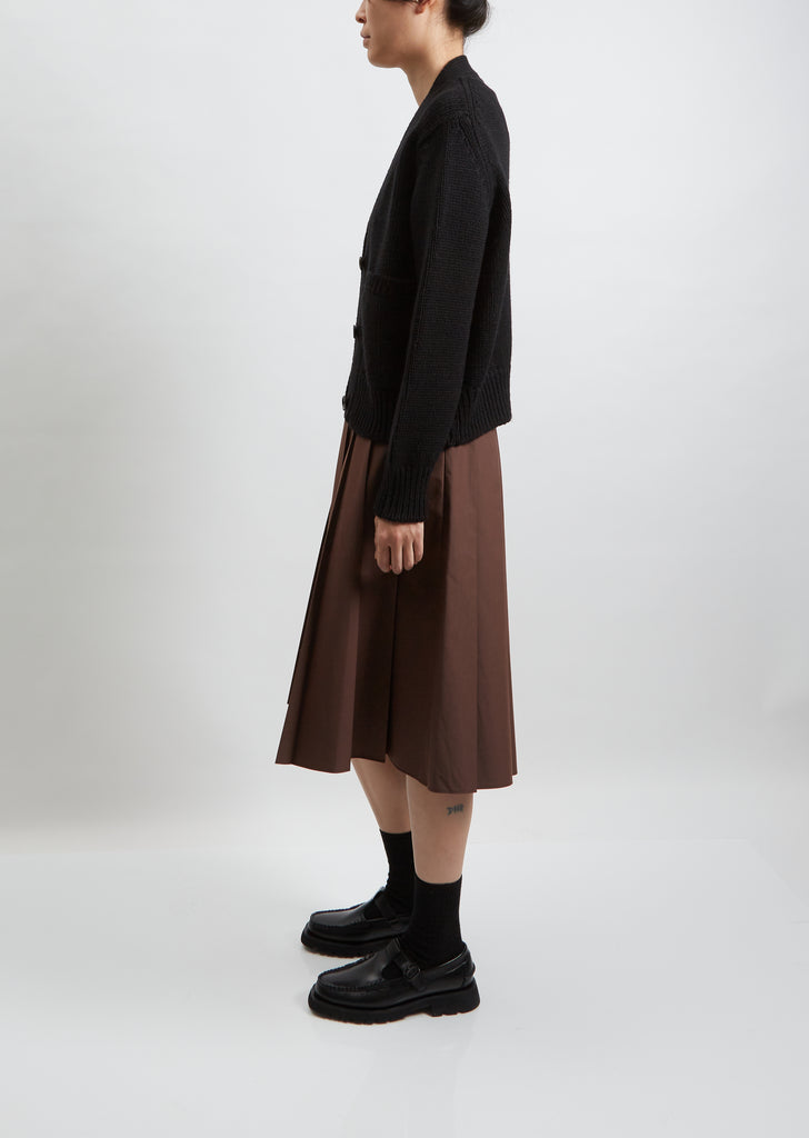 Boxy Merino Cardigan