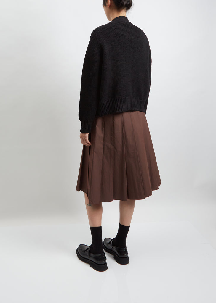 Boxy Merino Cardigan
