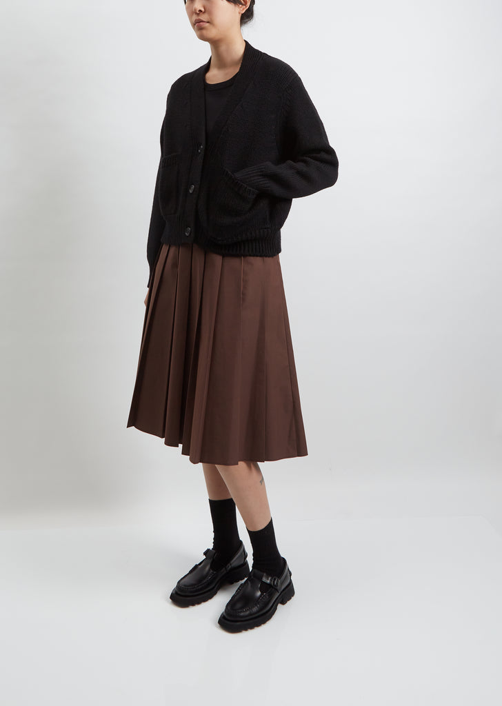 Boxy Merino Cardigan