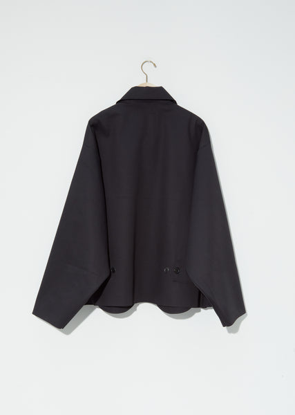 Camiel Fortgens Long Gap Coat Wool Herringbone Brown – Neighbour