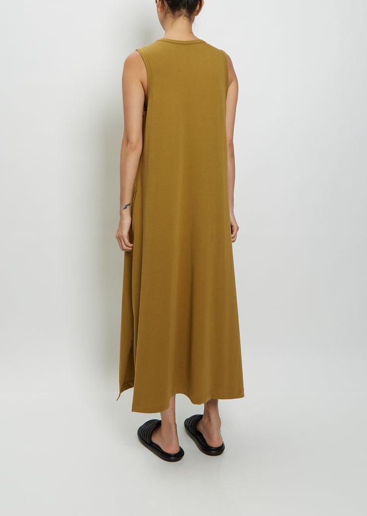 Sleeveless Dress — Olive