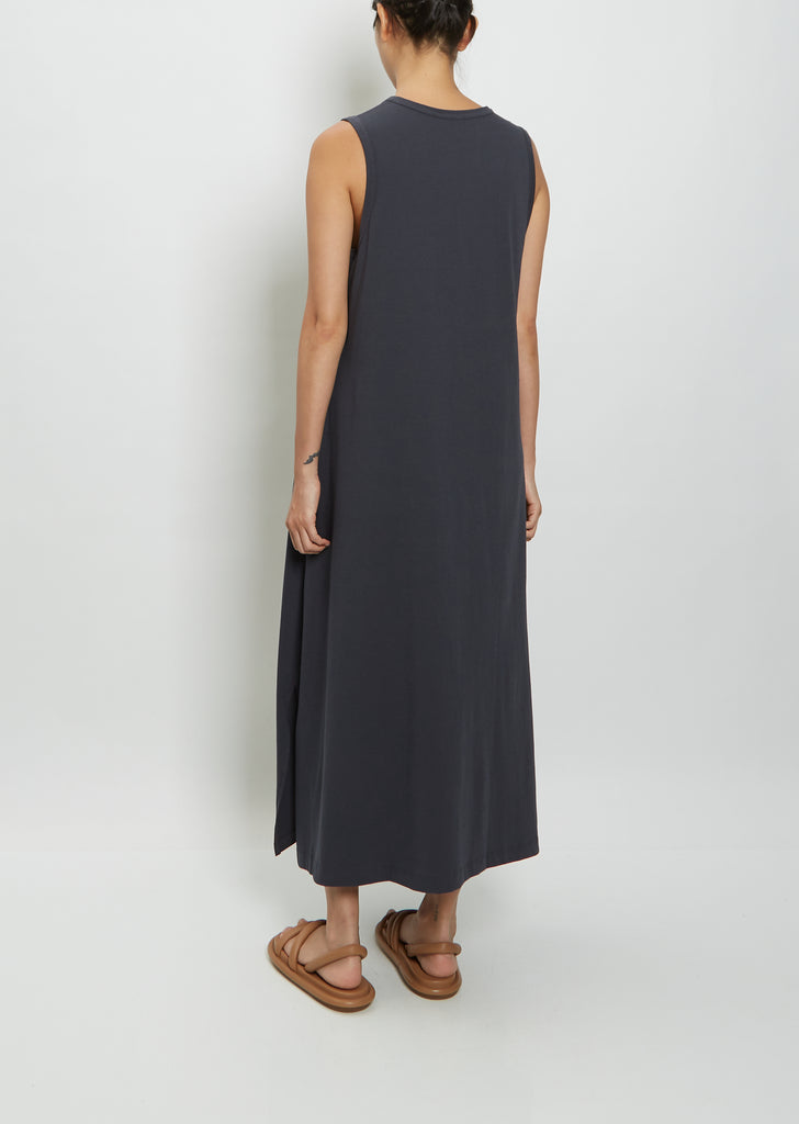 Sleeveless Dress — Uniform Navy
