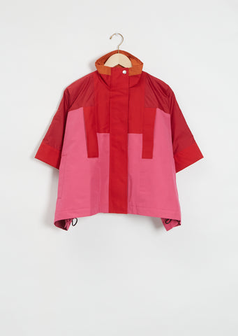 Grosgrain Mix Blouson Jacket