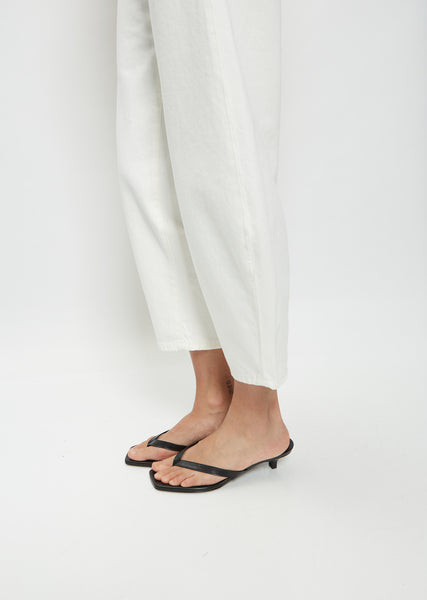 新品TOTEME the flip-flop heel 37 トングサンダル 新品TOTEME the flip-flop heel 37 トングサンダル - メルカリ