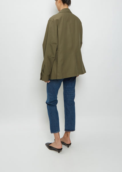 TOTEME トーテム グリーン army ジャケット Army jacket khaki green – TOTEME