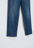 Classic Cut High-Rise Denim — Mid Blue