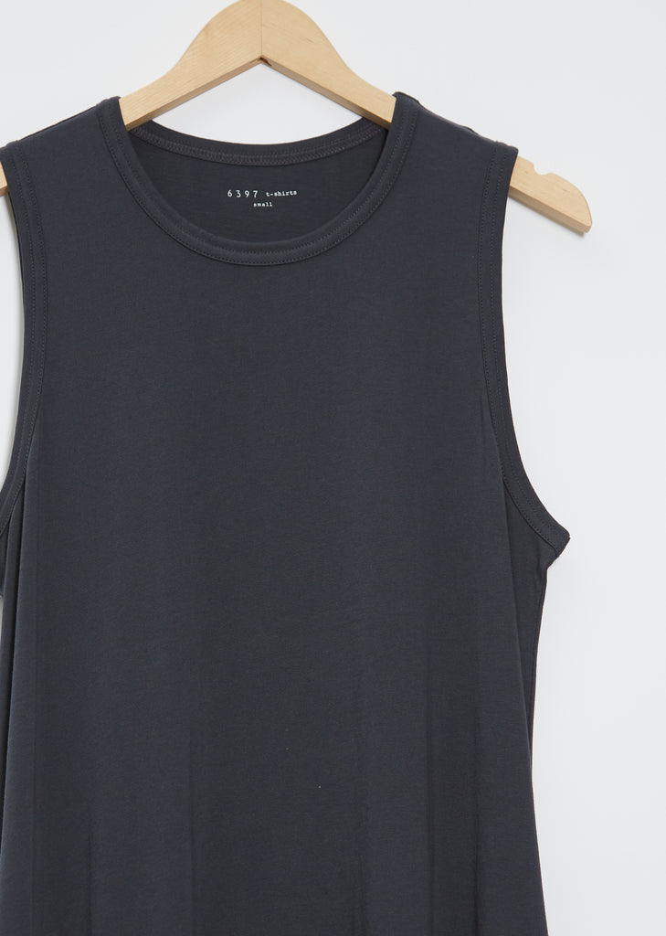 Sleeveless Dress — Uniform Navy