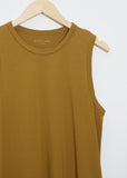 Sleeveless Dress — Olive