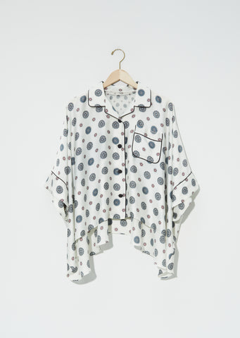 Komon Print Blouse