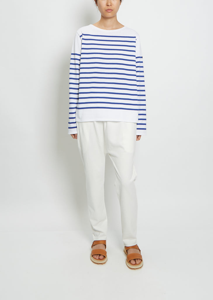 Drop Crotch Pants — White