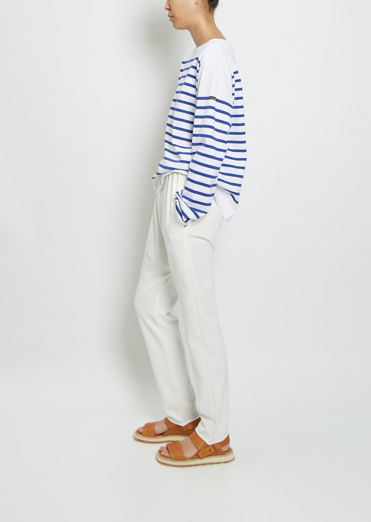 Drop Crotch Pants — White