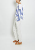 Drop Crotch Pants — White