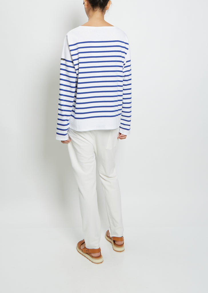 Drop Crotch Pants — White