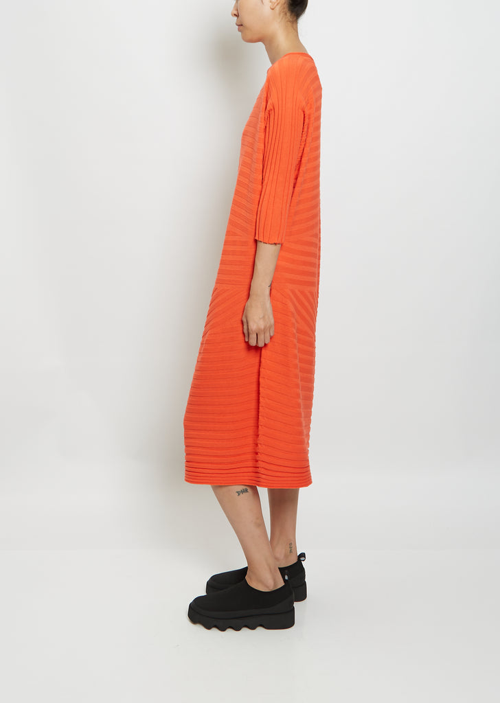 Zig Zag Knit Dress