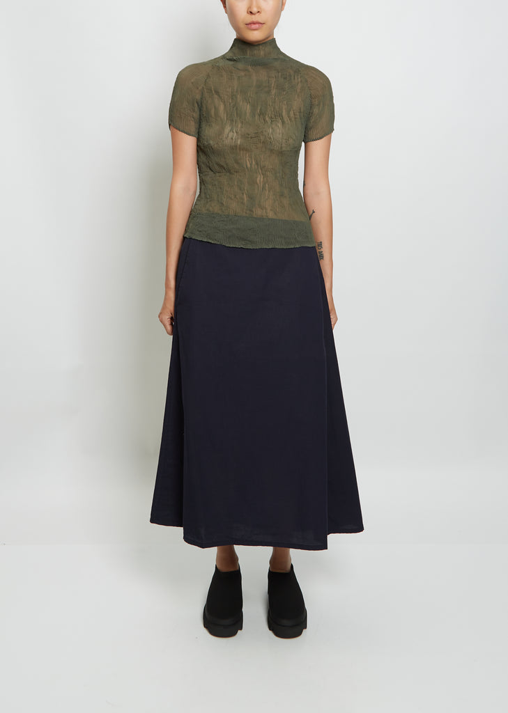Chiffon Twist 3 Short Sleeve Top