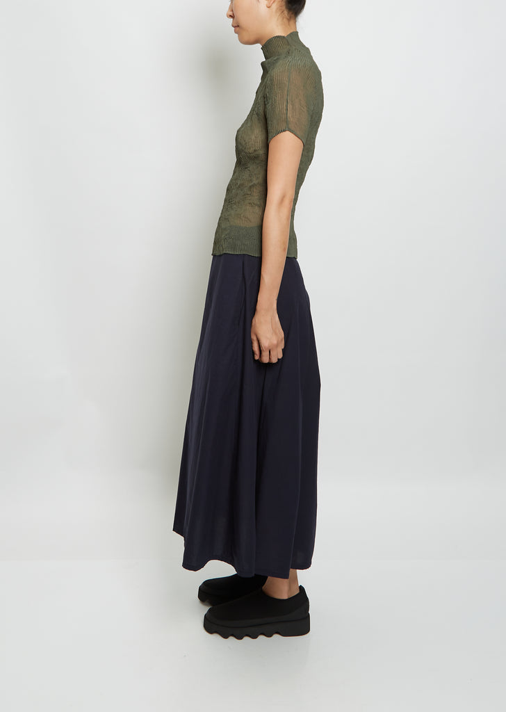 Chiffon Twist 3 Short Sleeve Top