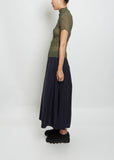 Chiffon Twist 3 Short Sleeve Top
