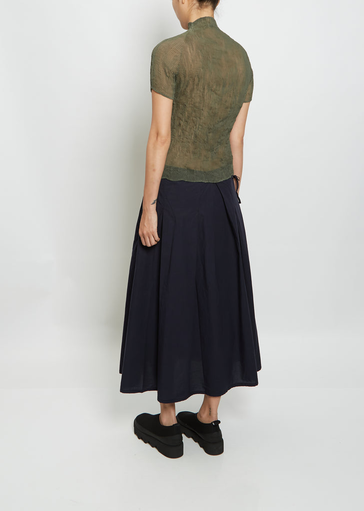 Chiffon Twist 3 Short Sleeve Top
