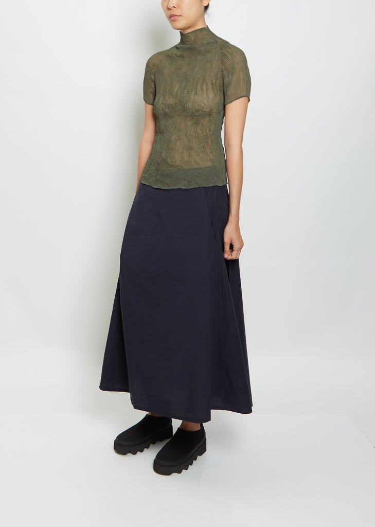 Chiffon Twist 3 Short Sleeve Top