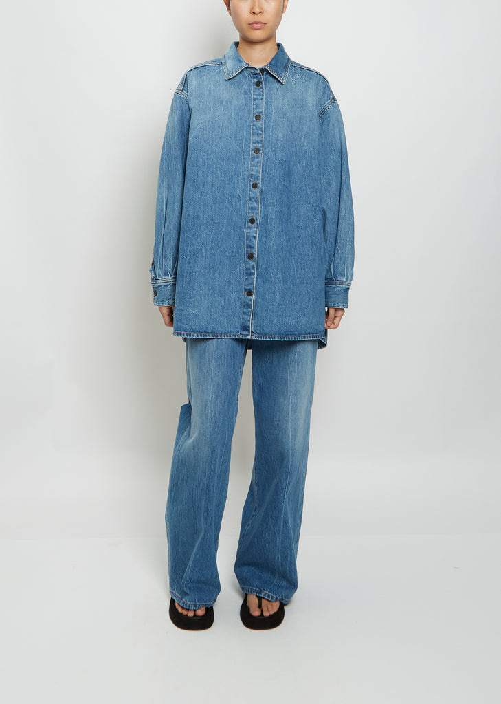 Frannie Shirt — Blue