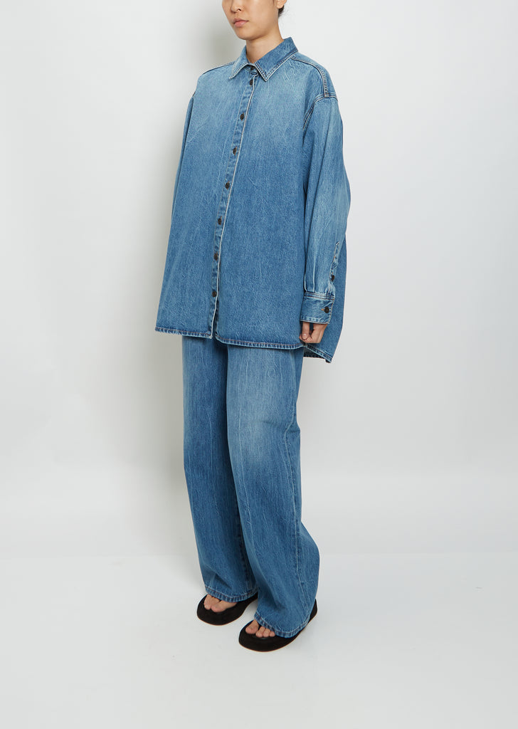 Frannie Shirt — Blue