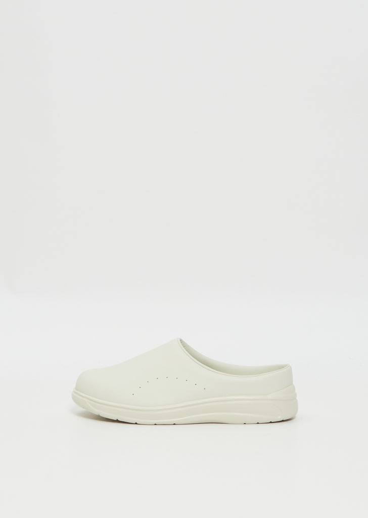 Caf Clog — Off-White