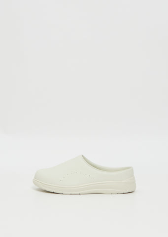 Caf Clog — Off-White