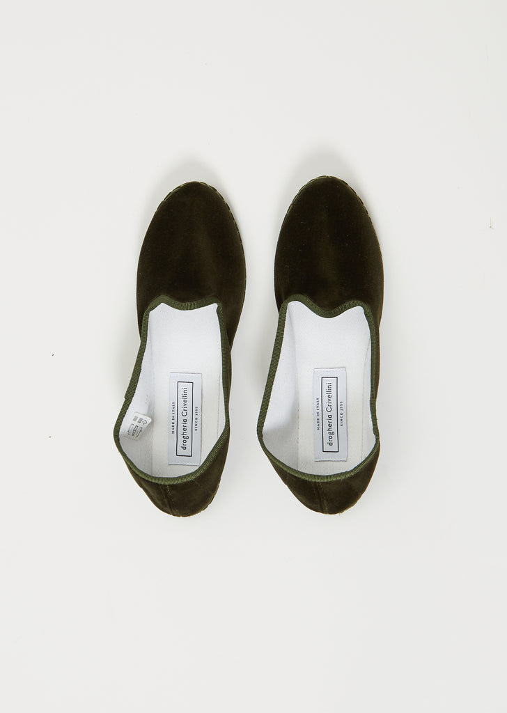 Velvet Flats — Olive